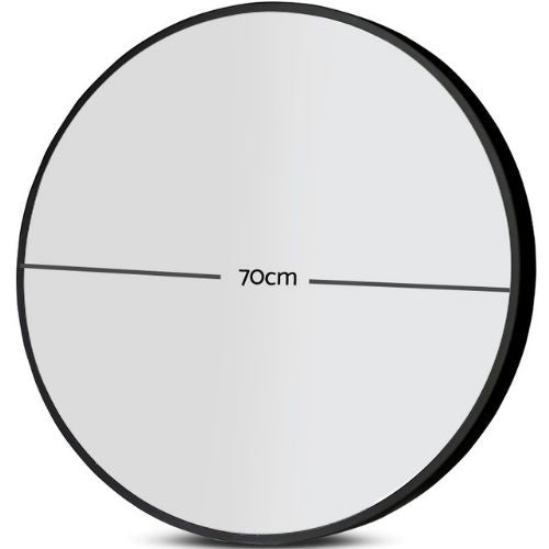 Embellir Wall Mirror 70cm LED Round Wall-Mounted Bathroom Vanity Makeup Mirrors