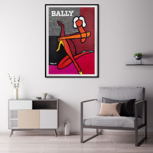 Fashion Woman Black Frame Canvas Wall Art for Living Room Home Decor 50cmx70cm