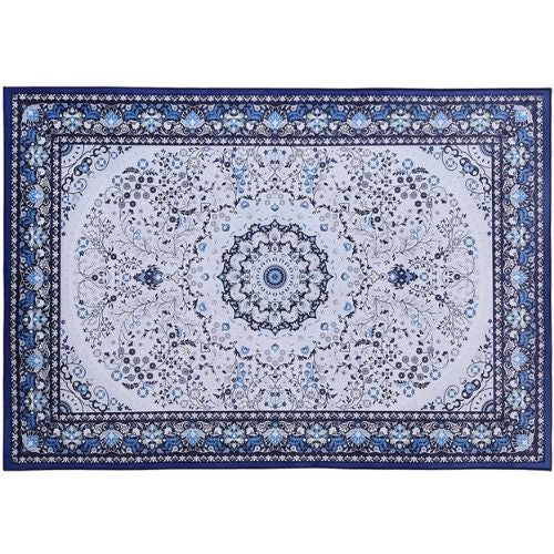 Floor Rugs 200x290 Living Room Rug Large Non-Slip Mat Carpet Modern Soft Blue