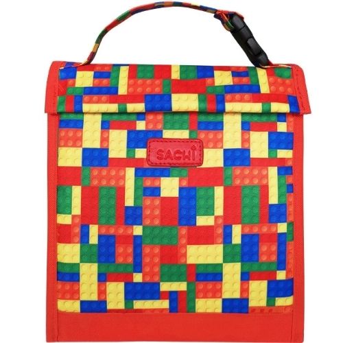 Insulated Junior Lunch Pouch Sachi Style 226 Cooler Carry Case Bag - Bricks