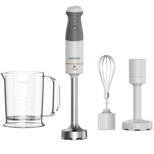 Kenwood Triblade XL Hand Blender, Food Mixer w Masher Attachment, Beaker, Whisk