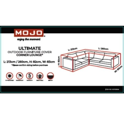 Mojo Ultimate Outdoor Corner Lounge Furniture Cover