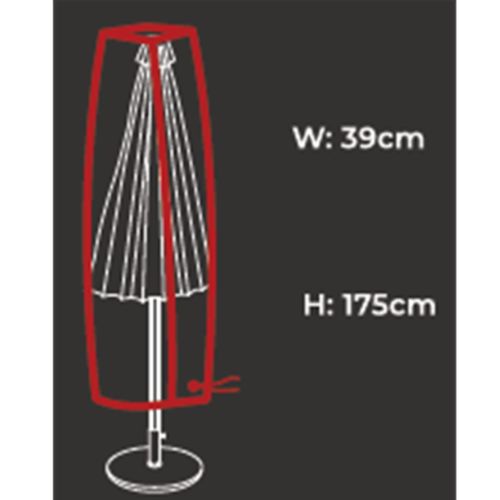 Mojo Ultimate Outdoor Market Umbrella Furniture Cover