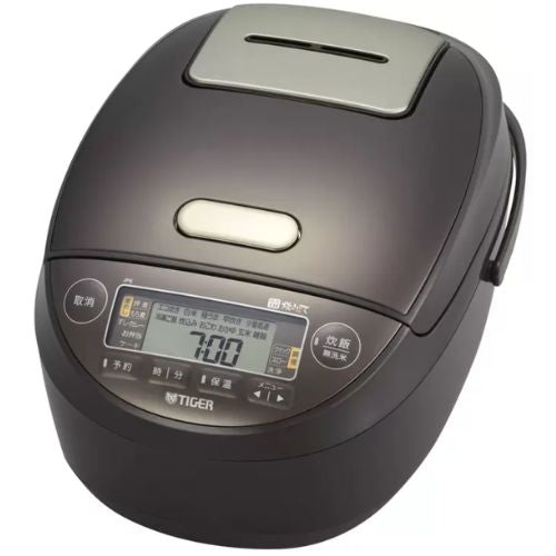 Tiger Induction Heating Pressure Rice Cooker 5.5 Cup Brown