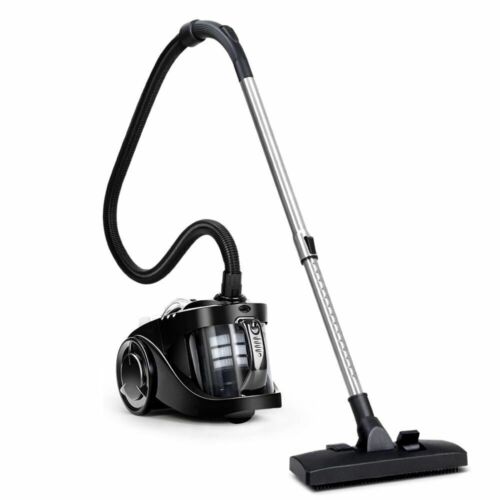 Devanti Vacuum Cleaner Bagless Cyclone Cyclonic Vac Home Office Car 2200W Black
