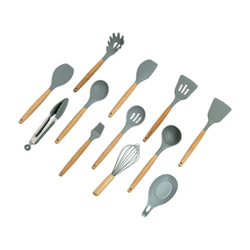 11x Kitchen Utensils for Cooking Baking Silicone Set