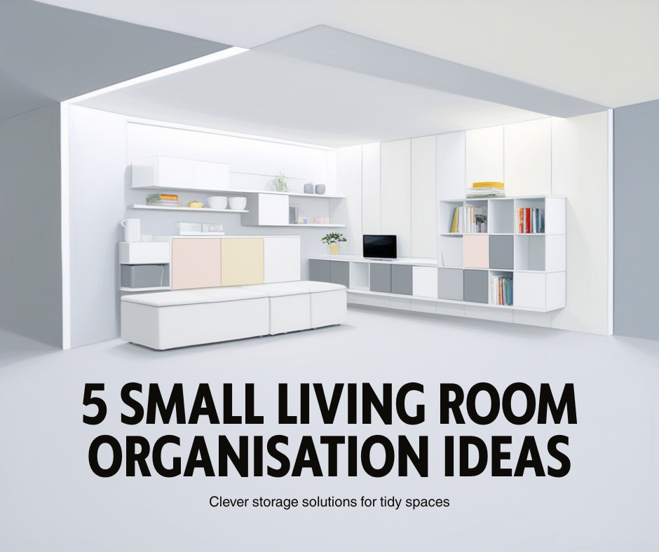 5 Small Living Room Furniture Organisation Ideas