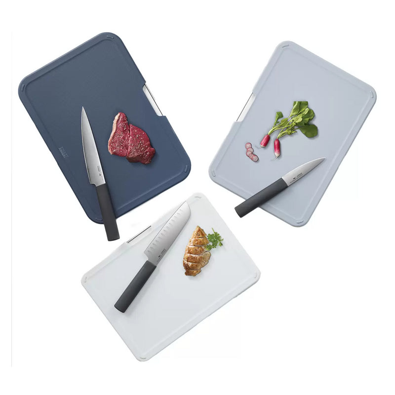 Joseph Joseph 6-Piece Nesting Chopping Boards & Knives Set