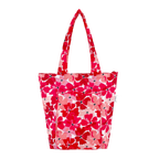 2x Sachi Insulated Market Tote – Eco-Friendly & Durable Red Poppies Print