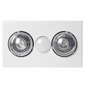 Martec Striker 2 Bathroom Heater and Exhaust Fan With Tricolour LED Light