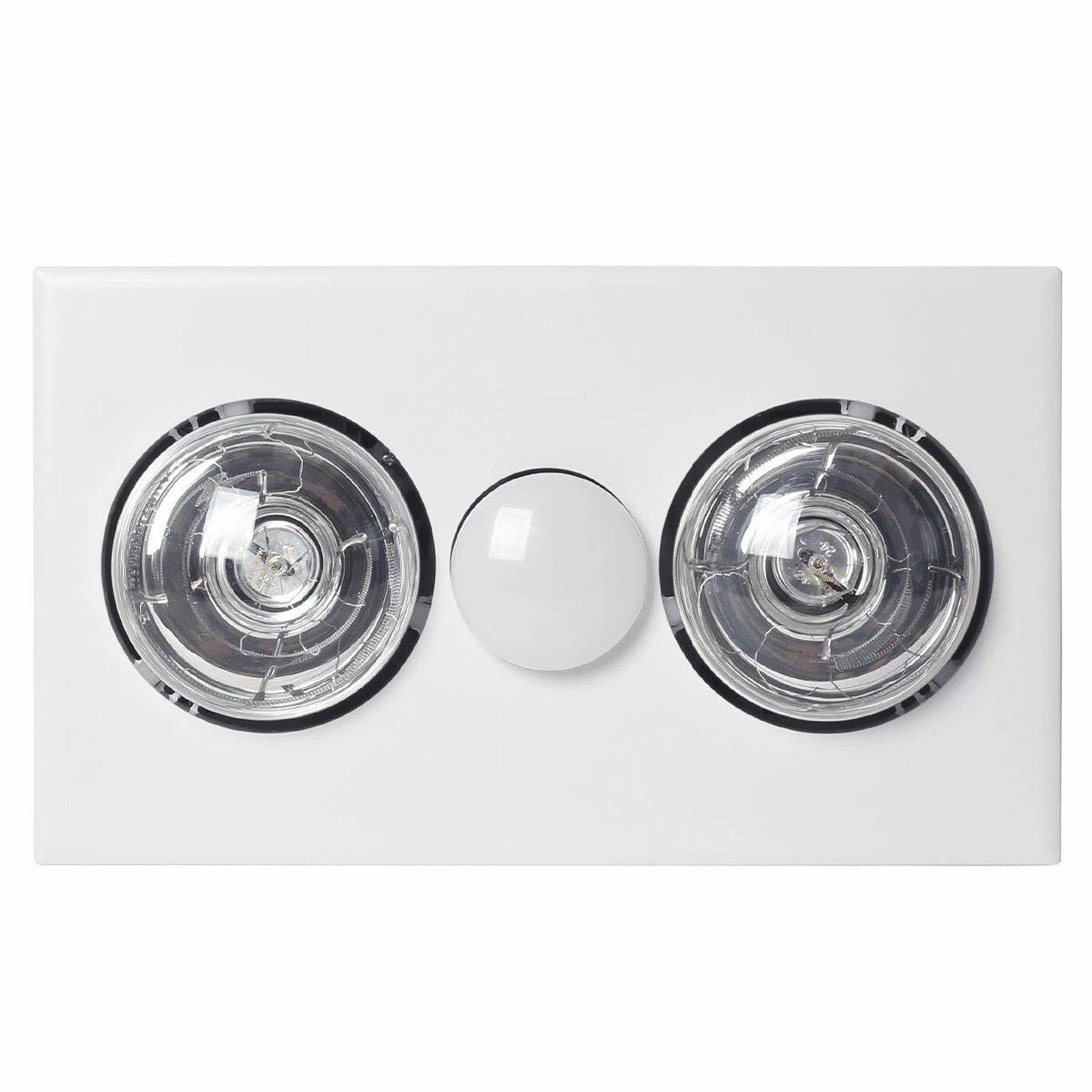 Martec Striker 2 Bathroom Heater and Exhaust Fan With Tricolour LED Light