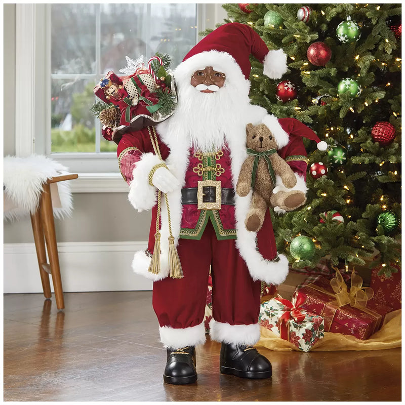 Fabric Santa Figure 91.5cm