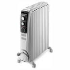 Dragon 4 2400W Oil-Filled Radiator Heater with Timer