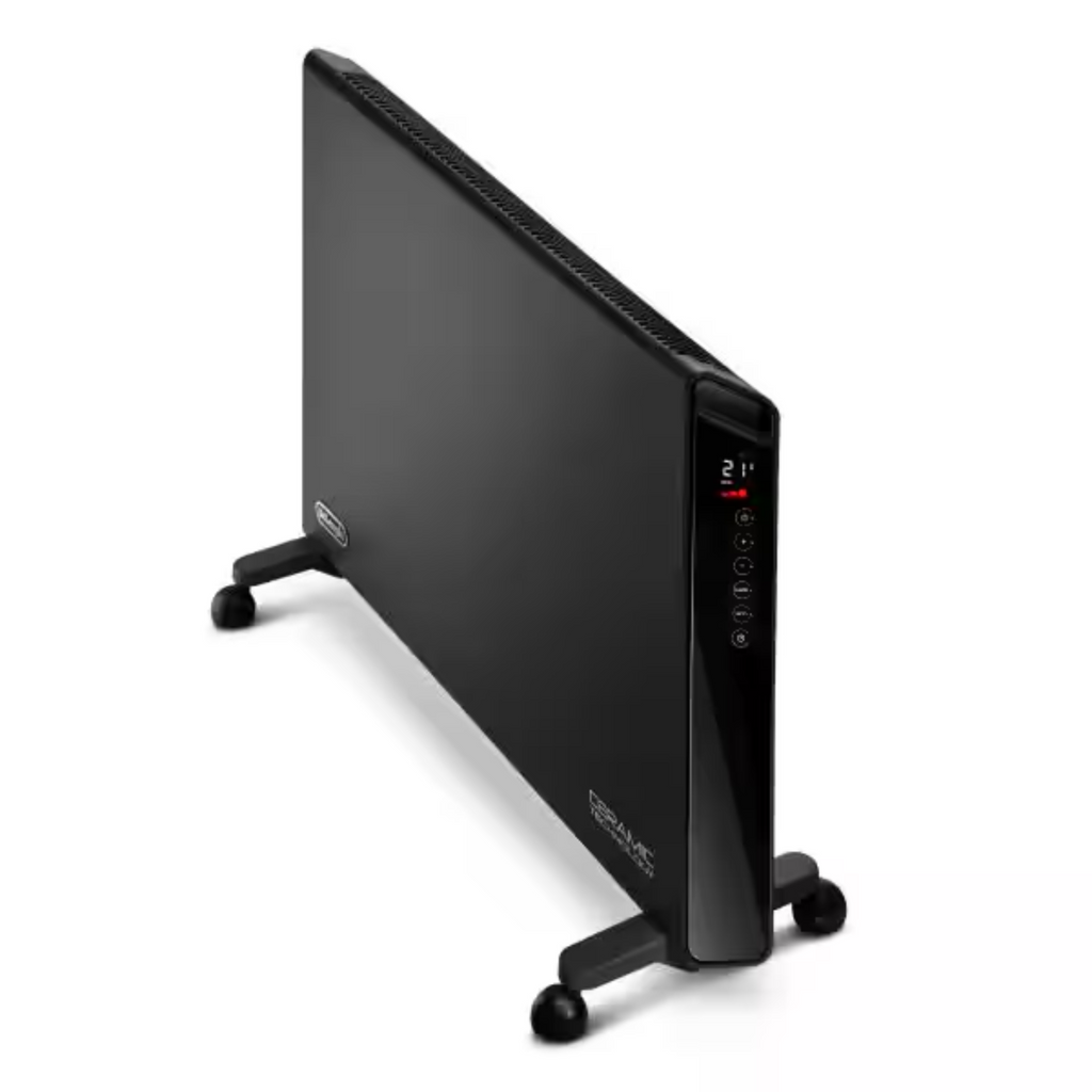 1500W Ceramic Panel Heater – Grey, Electric Room Heater