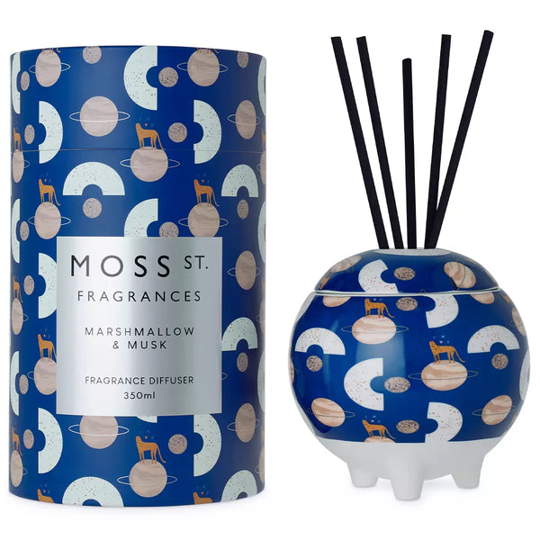 Moss St. Fragrance Diffuser 350ml Marshmallow & Musk