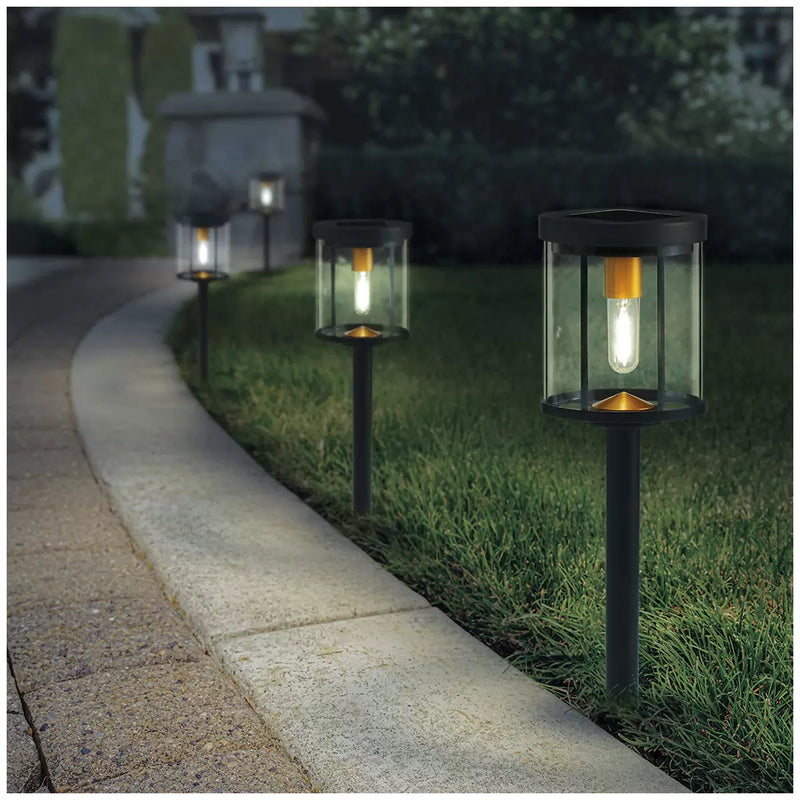 Naturally Solar GTX Solar LED Pathway Light 4 Pack