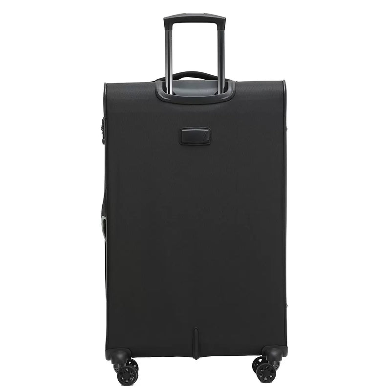 Tosca Flight Softside Luggage 3 Piece Set Black/Grey TCA787-3