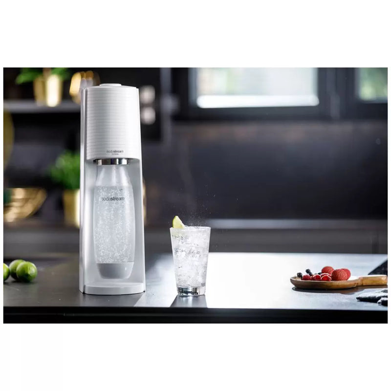 SodaStream Sparkling Water Maker Terra Value Pack White