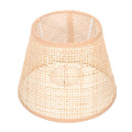 SKISUNO Khaki Rattan Floor Lamp Shade Replacement 6.7x6.7in for Study Room, 1 Piece and Stylish