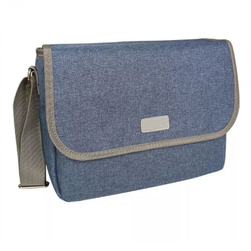 Sachi Insulated Lunch Satchel – Blue Lunch Box Carry Bag for Picnic & Work