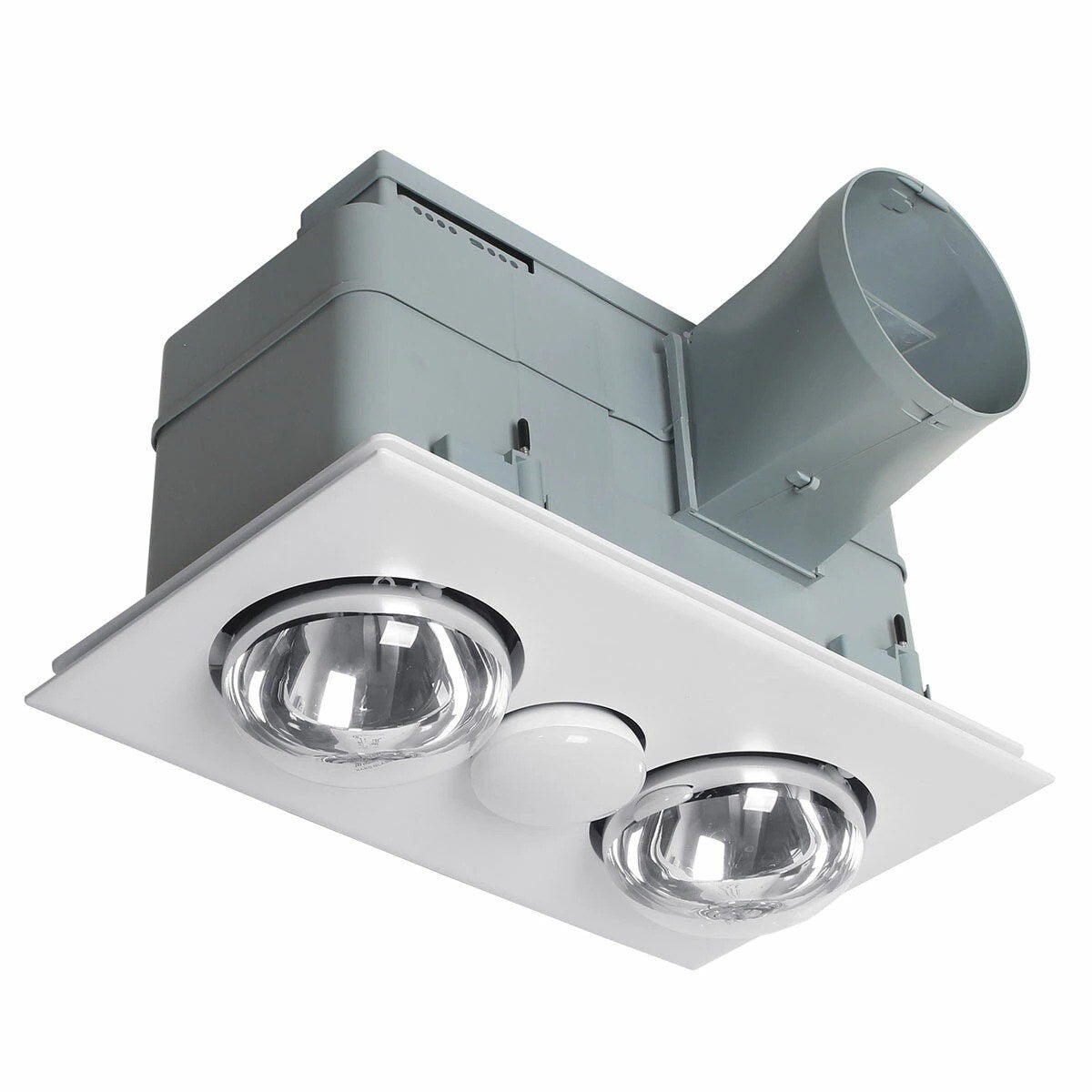 Martec Striker 2 Bathroom Heater and Exhaust Fan With Tricolour LED Light