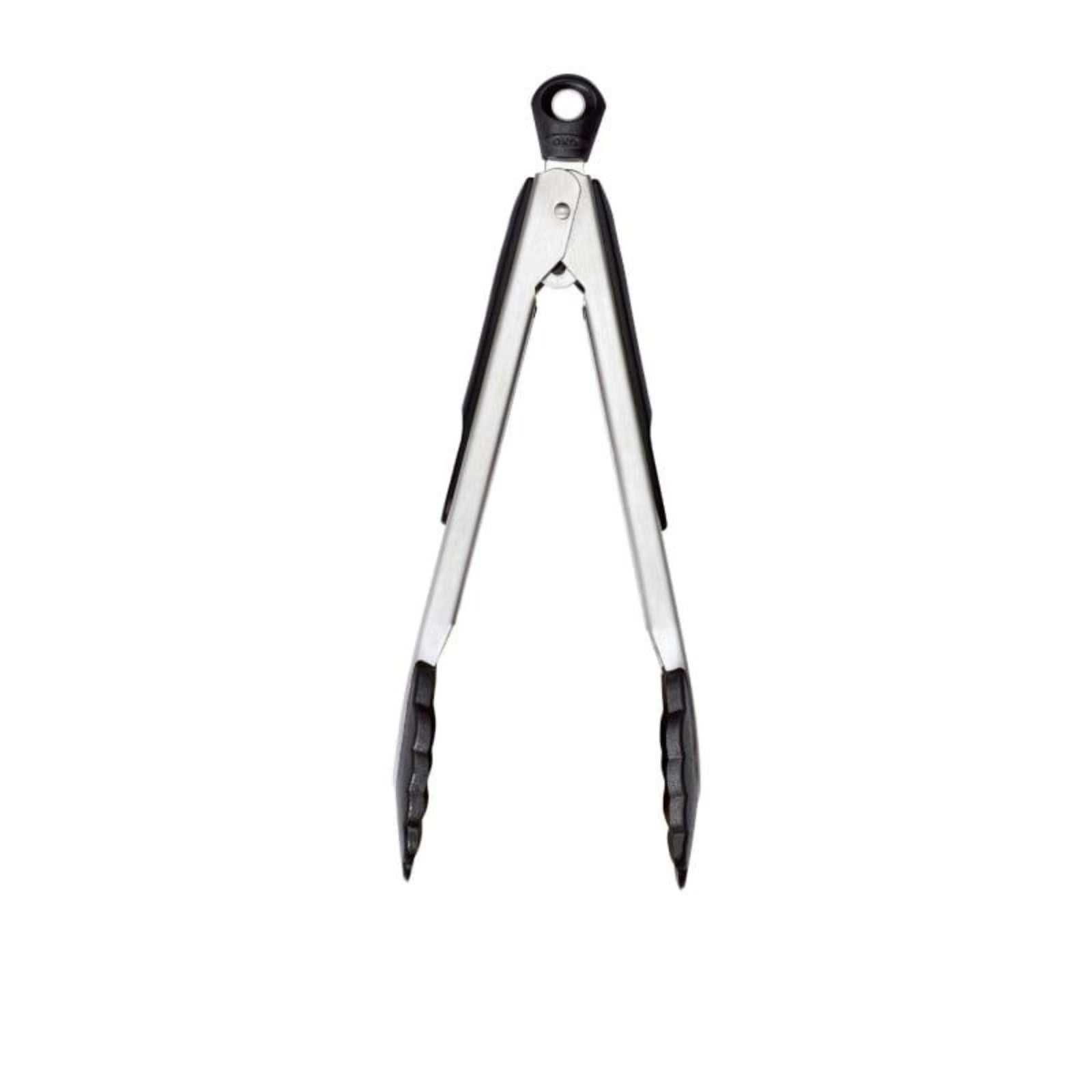 2x OXO Good Grips 22.5cm Nylon Tongs – Locking, Non-Slip Handle