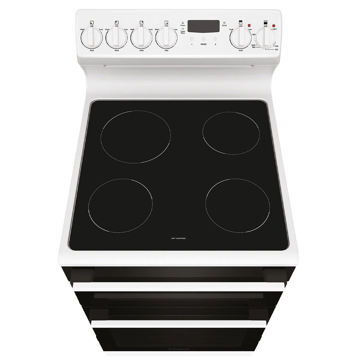 Westinghouse 54cm Freestanding Electric Oven WLE543WCB