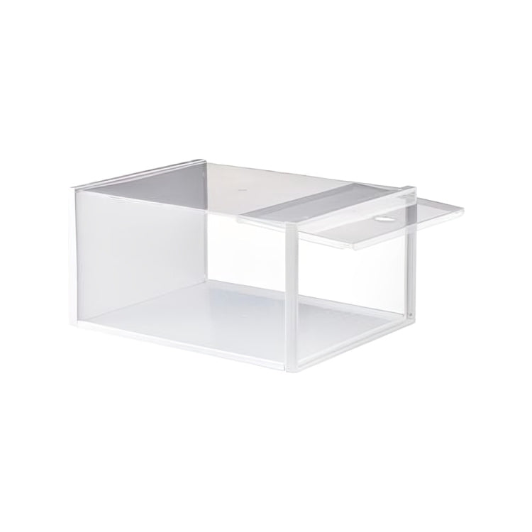 Inabox 36 x 27 x 18cm Clear Stackable Shoe Box Set of 2