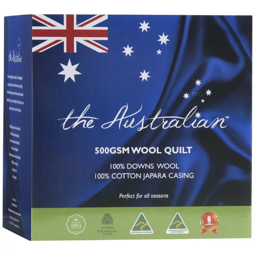 The Australian Wool Fill Queen Quilt