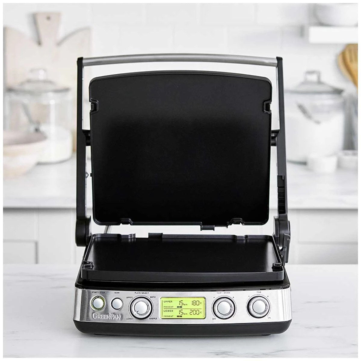 GreenPan Elite Contact Grill Matt Black CC006848-003