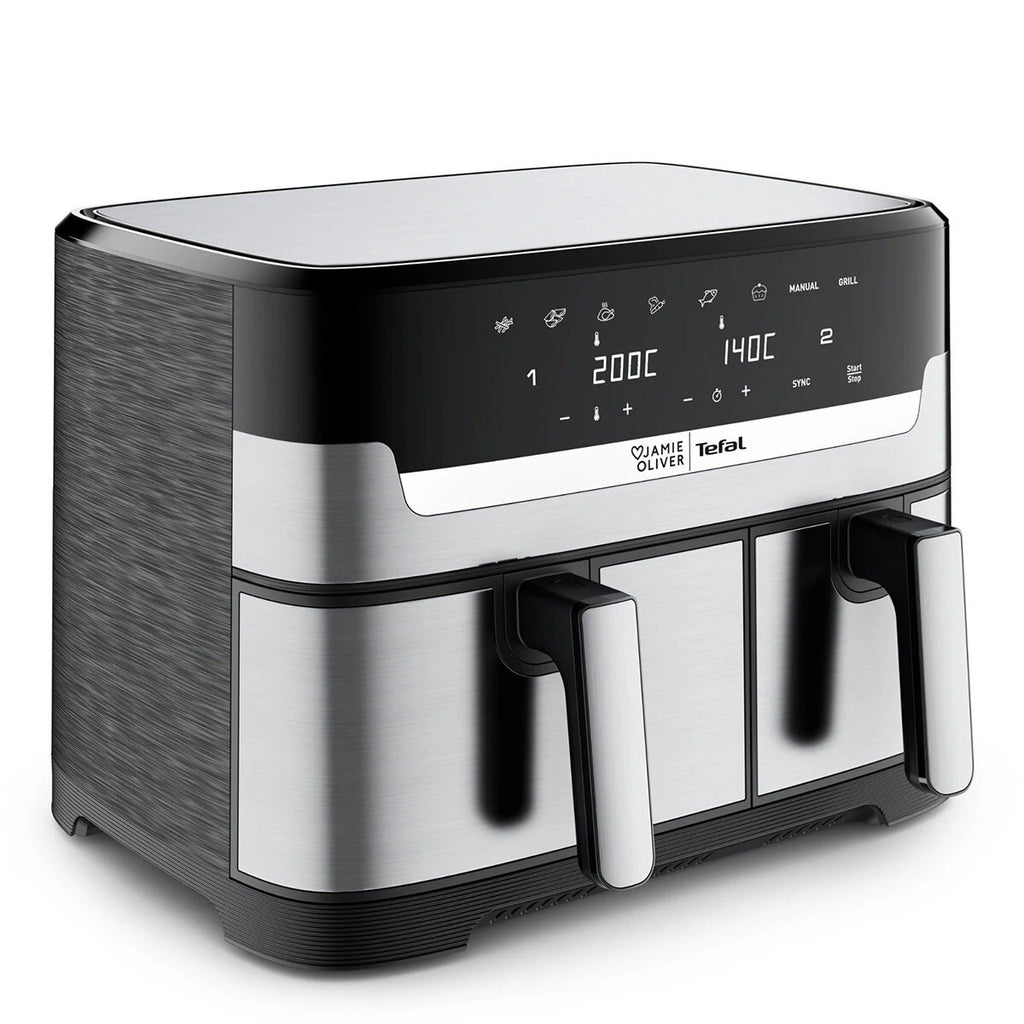 Jamie Oliver By Tefal Dual Drawer Air Fryer EY905J