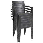 Keter Julie Outdoor Chair Set 6 Piece