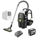 Kärcher BVL5 1BP Backpack Vacuum 5AH Kit With 10 Bags