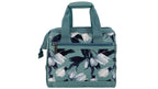 Sachi Insulated Lunch Bag - White Tulips Design, Portable & Stylish