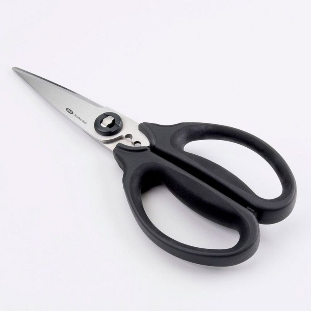 2x OXO Good Grips Kitchen & Herb Scissors – Stainless Steel, Soft Handle