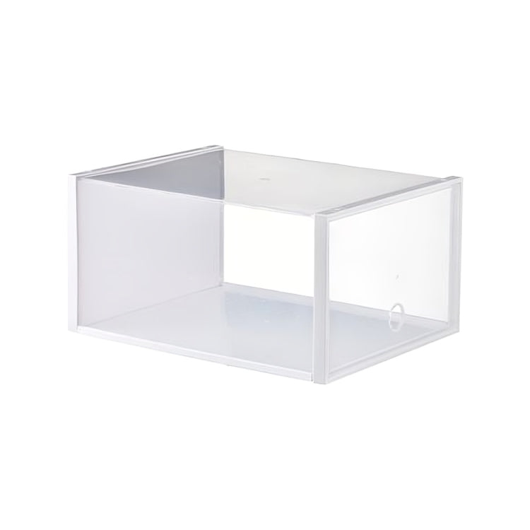 Inabox 36 x 27 x 18cm Clear Stackable Shoe Box Set of 2