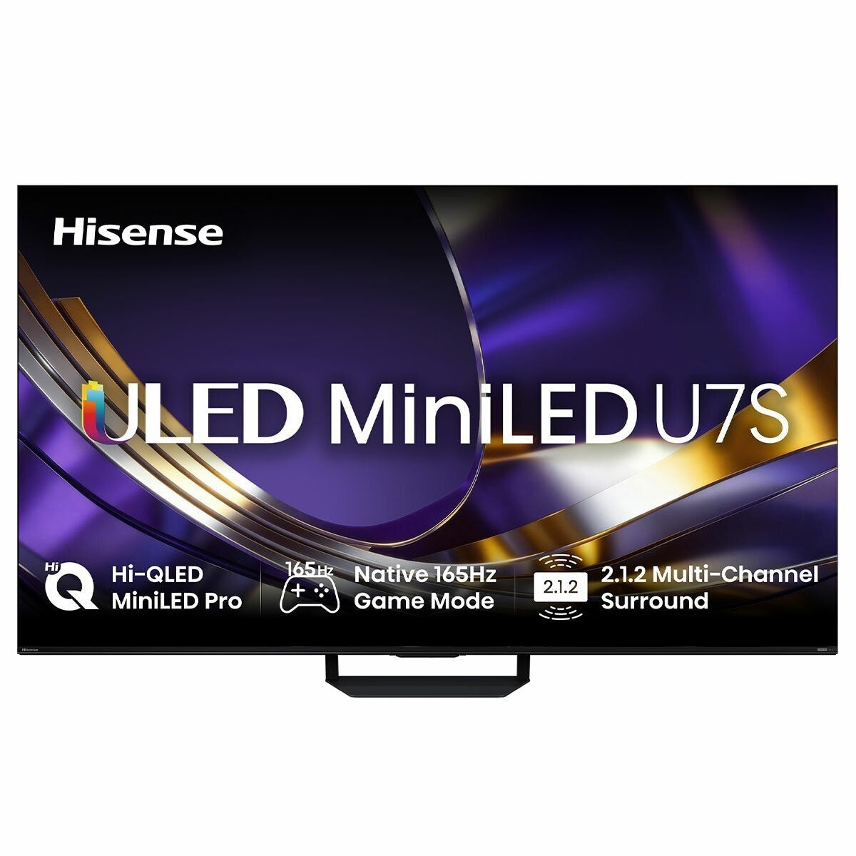 Hisense 75 inch U7SAU ULED Mini LED 4K Smart TV 75U7SAU