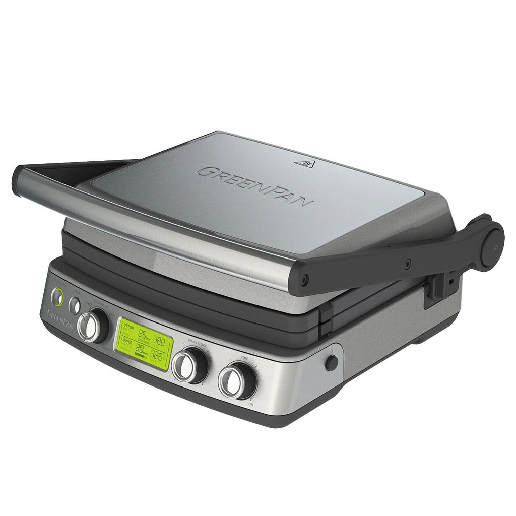 GreenPan Elite Contact Grill CC006847-001 Stainless Steel