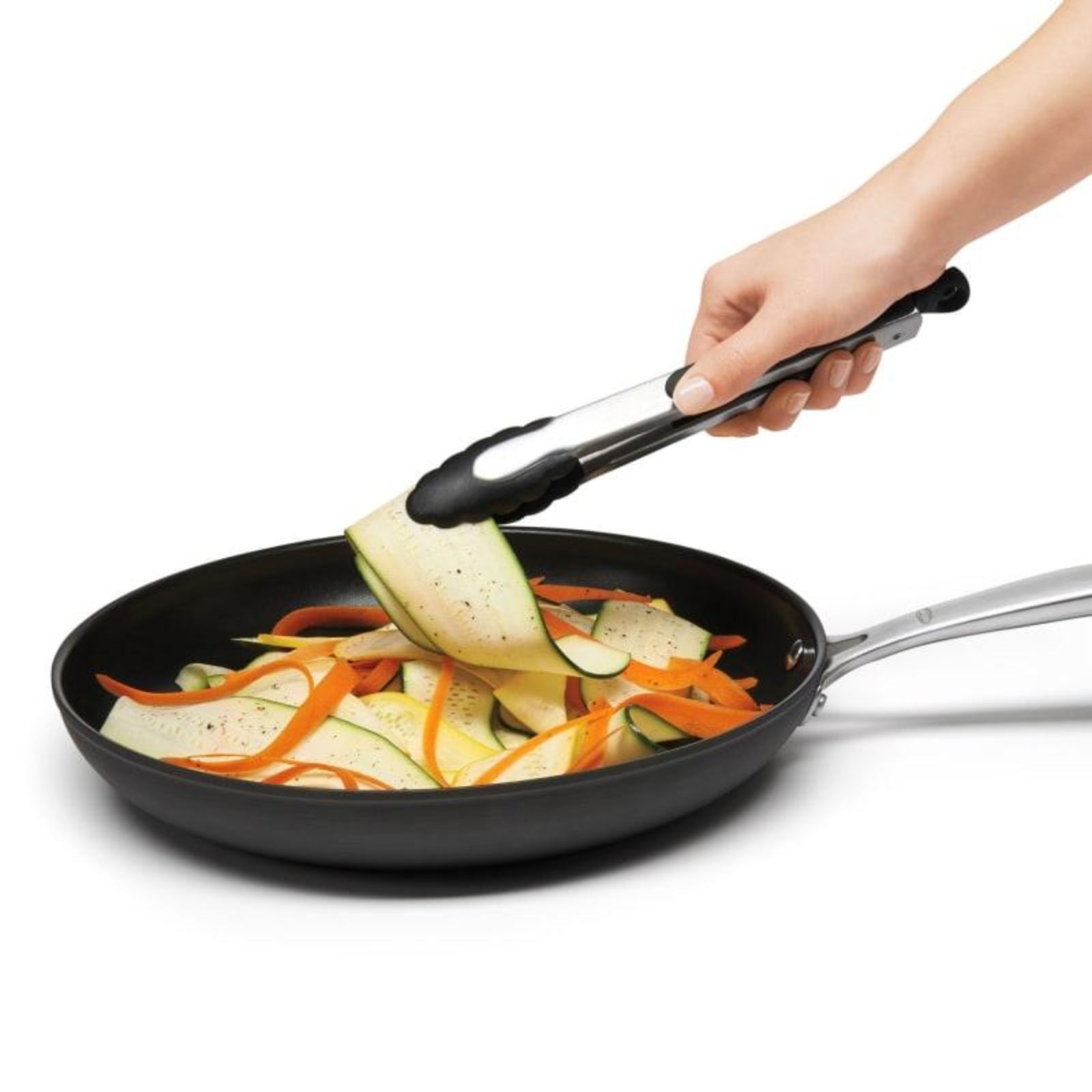 2x OXO Good Grips 22.5cm Nylon Tongs – Locking, Non-Slip Handle