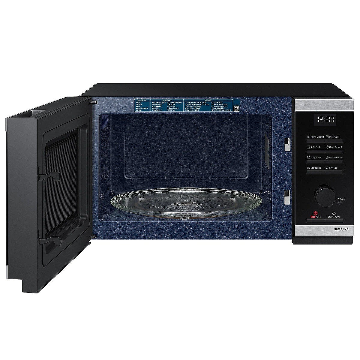 Samsung 23L Microwave With Dial And Button Control MS23DG4504AT