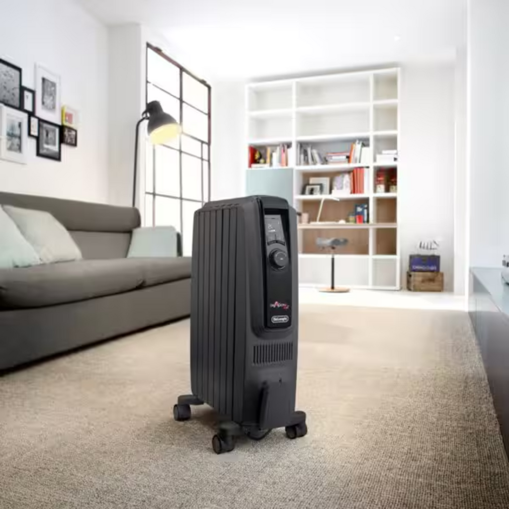 Dragon 4 Pro 1500W Oil-Filled Radiator Heater with Timer