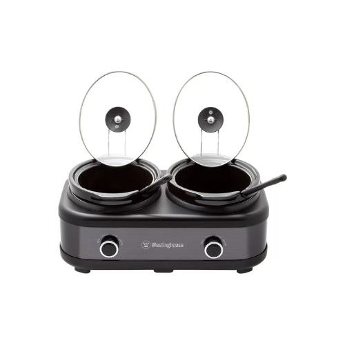 Westinghouse Slow Cooker With Auto Function 2 x 2.5L WHSC06KS