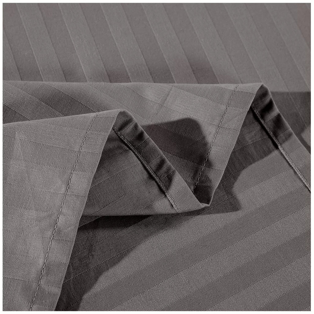 Kensington 1200 Thread Count 100% Egyptian Cotton Queen Sheet Set Charcoal