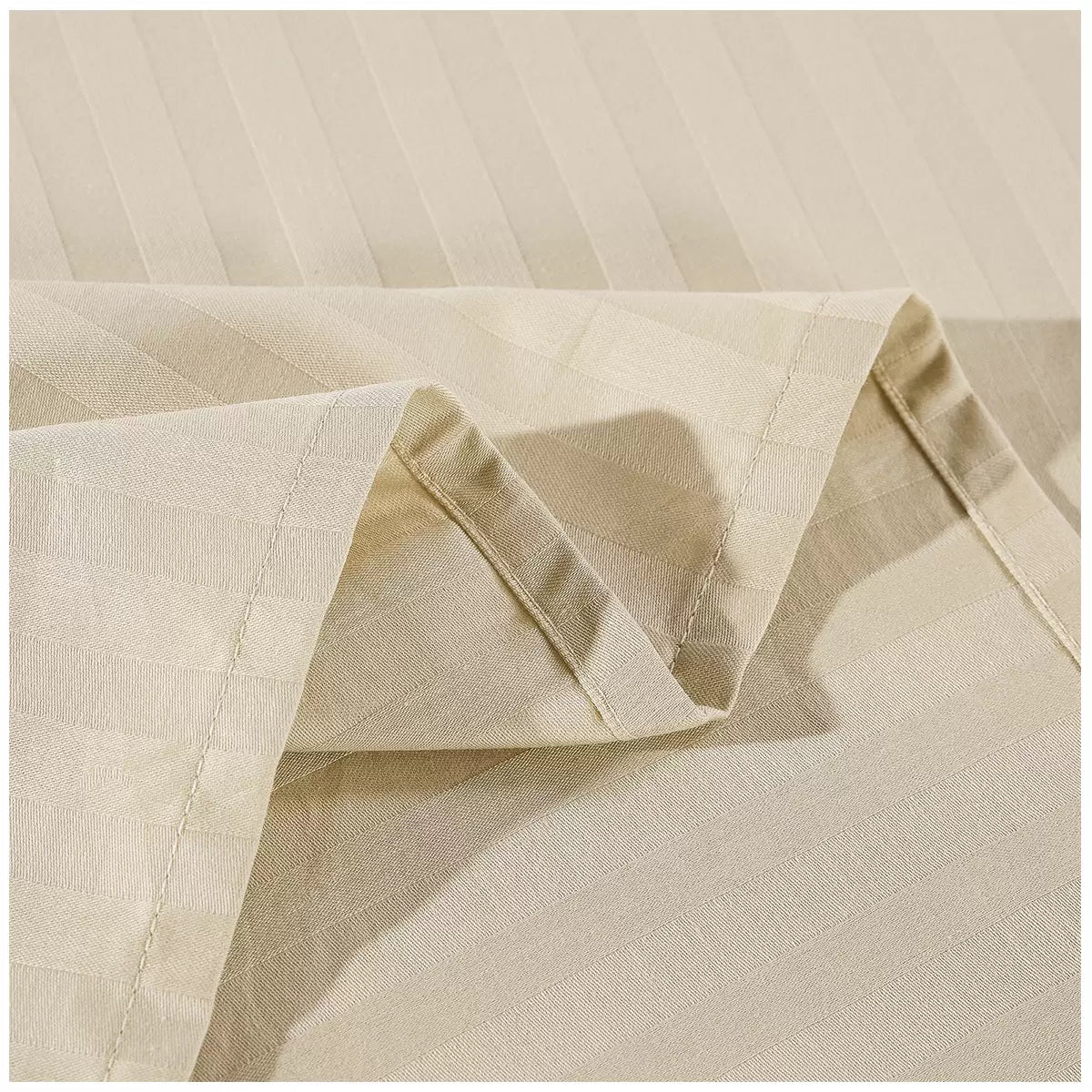 Kensington 1200 Thread Count 100% Egyptian Cotton Queen Sheet Set Sand