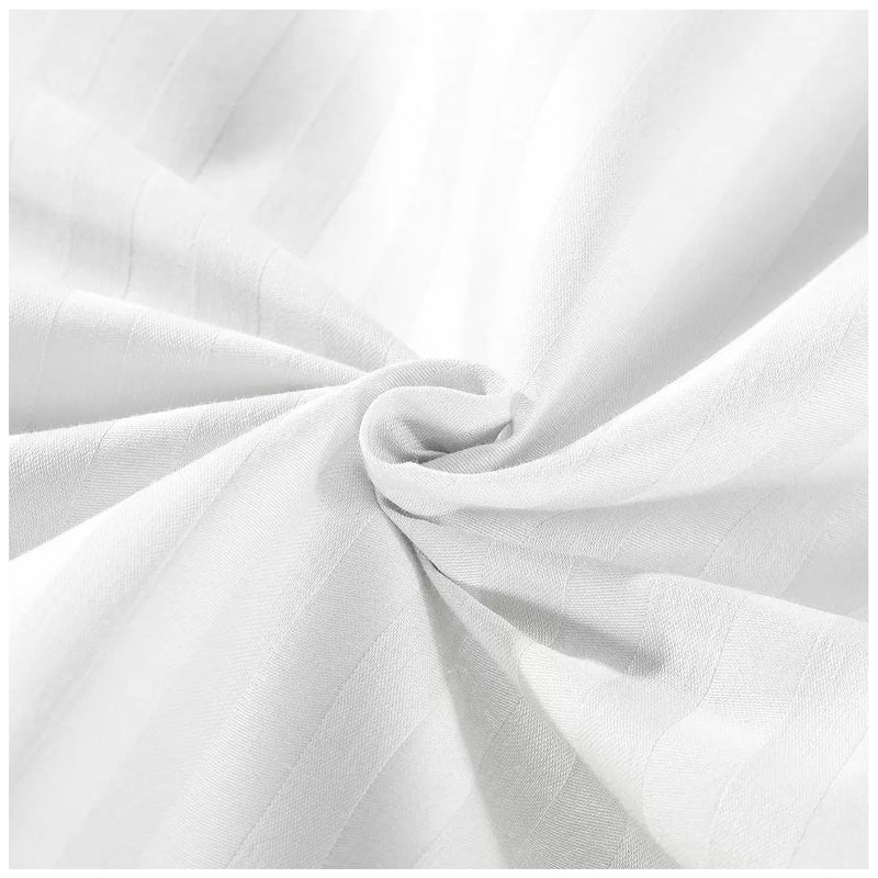 Kensington 1200 Thread Count 100% Egyptian Cotton Queen Sheet Set White