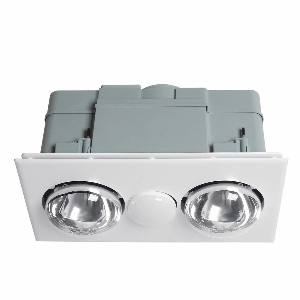 Martec Striker 2 Bathroom Heater and Exhaust Fan With Tricolour LED Light