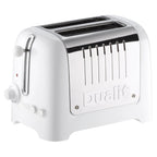 Dualit 2 Slot Lite Toaster White DU26209