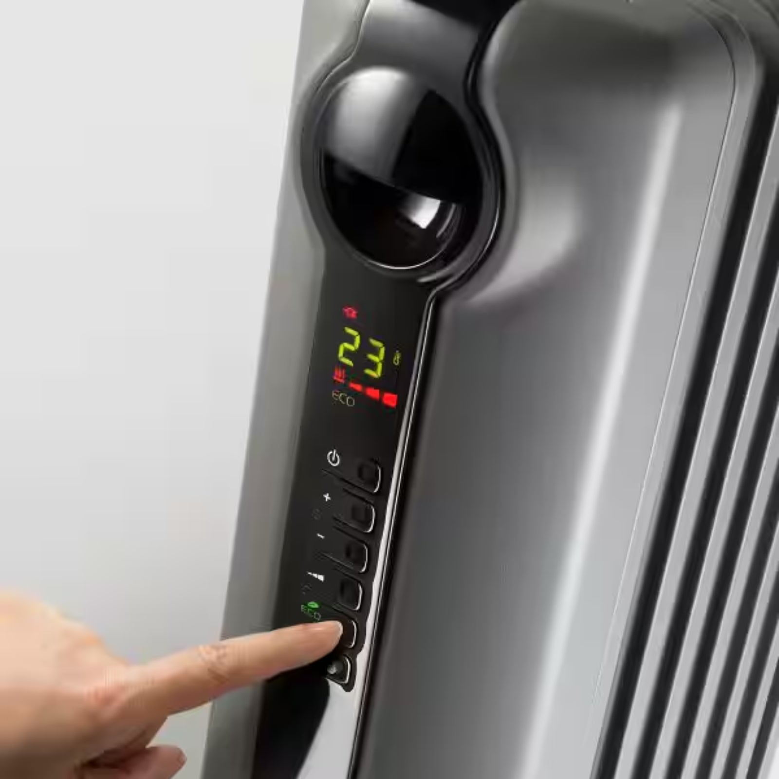 Radia S Digital 2400W Oil Column Heater with Timer