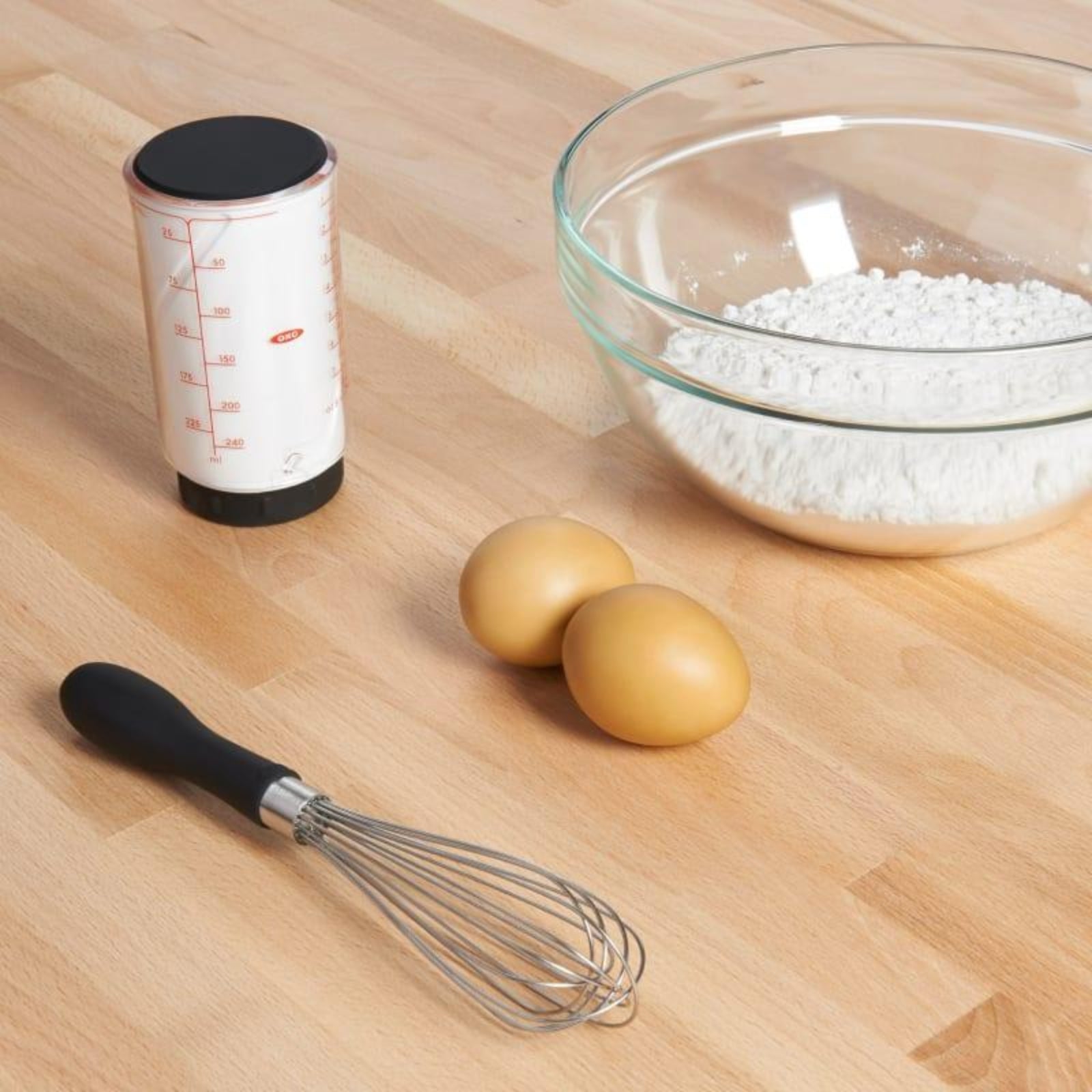 2x OXO Good Grips 23cm Balloon Whisk – Non-Slip Handle, Stainless Steel