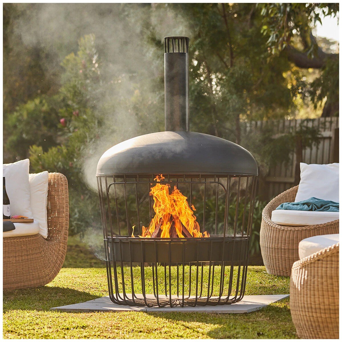 Glow Bastion Chimenea